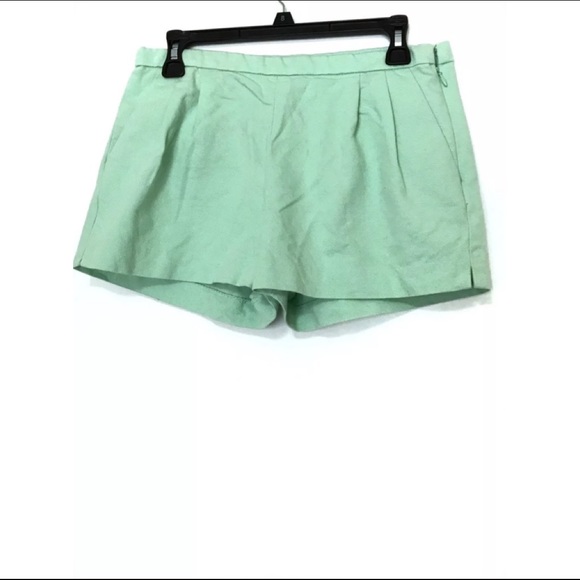 J. Crew City Fit Shorts in Mint Green Size 4 - Picture 1 of 5